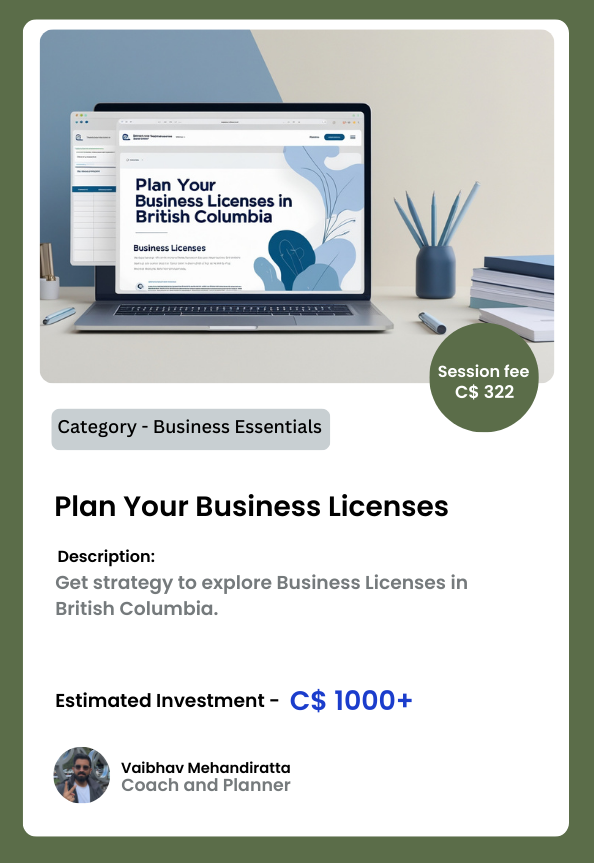 Guide to planning your business licenses for Alberta and British Columbia, Canada.