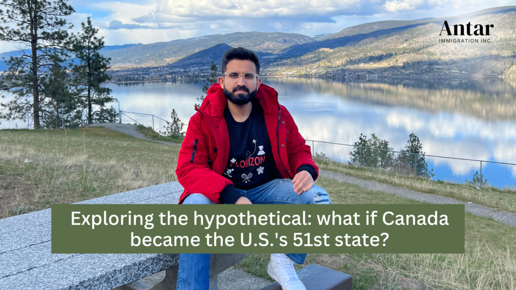 How Canada becoming the U.S.'s 51st state could impact immigration, green card queues, and investment opportunities.