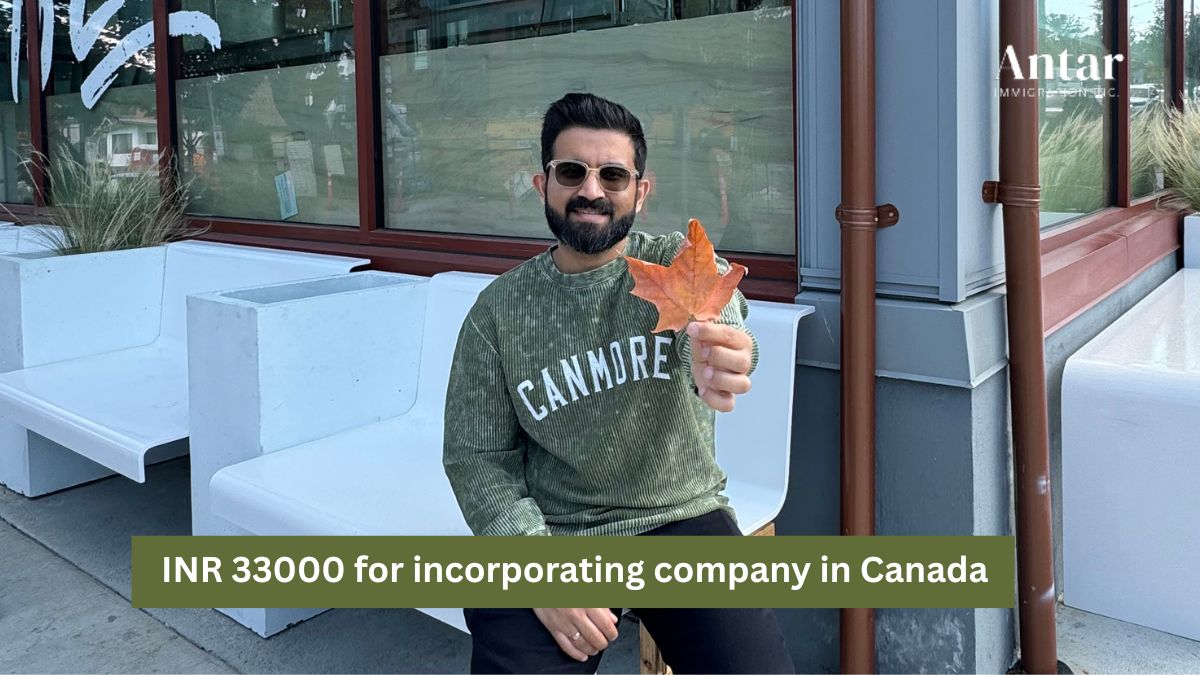 INR 33,000 for Incorporating a Company in Canada